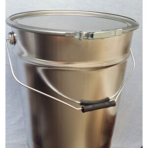 Găleată metalică cu capac, capacitate 10 litri - Accesorii pentru papetărie