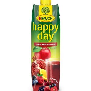 RAUCH Happy Day 100% Piros Multivitamin Gyümölcslé - 1L 139232343 - Gyümölcslé