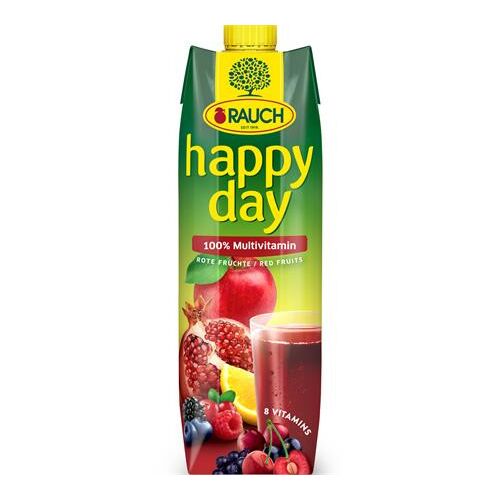 RAUCH Happy Day 100% Piros Multivitamin Gyümölcslé - 1L 139232343