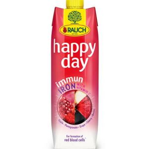Rauch Happy Day Immun Iron Gyümölcslé - 1L, Vas és C-vitamin 139232429 - Gyümölcs- & Zöldséglé