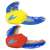 SwimWays Zoom-A-Ray water glider, yellow and blue, pool toy