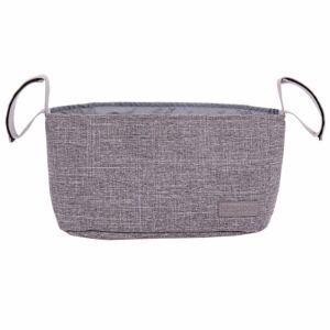 Kikkaboo Zoe Világosszürke Babakocsi Rendezőtáska - 40x20cm 139232620 - Bevásárlóháló, rendező táska