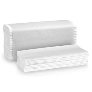 Cellulóz Kéztörlő V-hajtogatott - 2 rétegű, 150 lap, Hófehér 139233064 - Papírtörlő