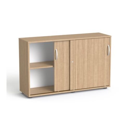 MAYAH Freedom SV-12 Tolóajtós Tárolószekrény - Kőris színben