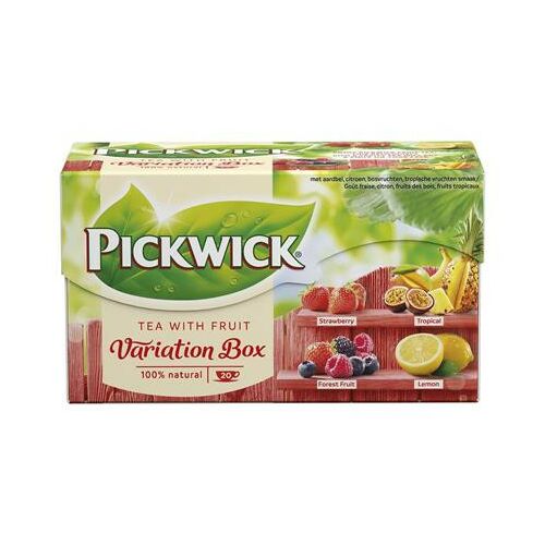 PICKWICK Variációk Piros Fekete Tea - Gyümölcsös Válogatás, 20 filter 139233361