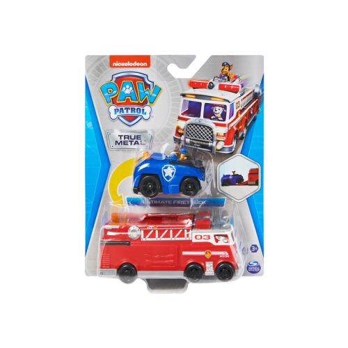 Paw Patrol Vatrogasno vozilo Chase s igraćim automobilom #crveno-plavo
