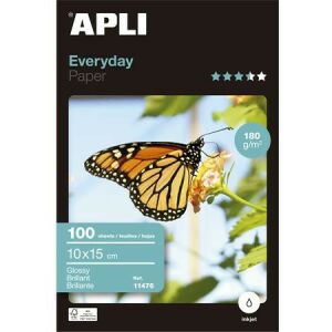 APLI Everyday Fényes Fotópapír - 10x15 cm, 180g 139234150 - Fotópapír