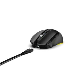 uRage REAPER 800 8K Fekete Optikai Gamer Egér - Testreszabható, Ergonomikus 139234281 - Periféria