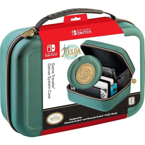 Nacon Deluxe System Case XXL, Nintendo Switch, The Legend of Zelda: Tears of the Kingdom, Official, Konzol táska 139235423