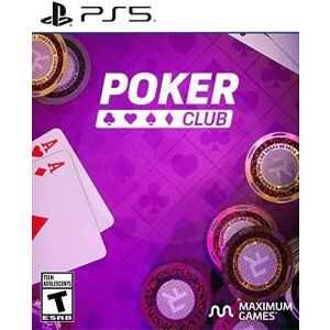 Poker Club PS5 Játék Borító. Pókerjáték PlayStation 5-ön. - Plaion