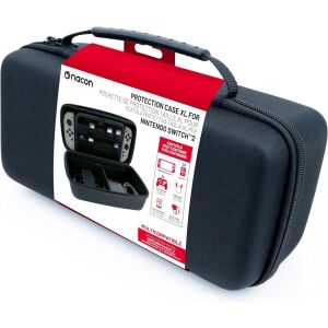 Nacon Protection Case XL, Nintendo Switch 2, Ütésálló, Fekete, Konzol védőtok 139236383 - Nacon