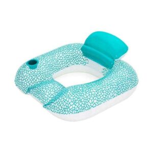 BESTWAY Felfújható Karosszék Háttámlával és Pohártartóval - Türkiz 139236946 - Bestway