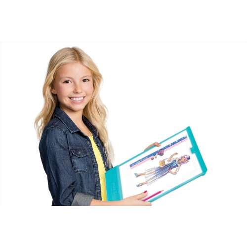 Make It Real Fashion Designer Mega Set cu tablă luminoasă