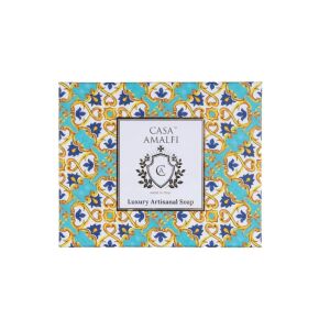 Casa Amalfi Vigyél Caprira Szappan Szett - Kézzel Készített, Szappantartóval, 150g