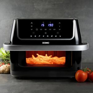 Domo XXL Forrólevegős Fritőz - 10 literes, Fekete 139237750 - Domo