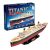 CubicFun Titanic 3D Puzzle, zostavený model s krabicou