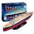 CubicFun Titanic 3D Puzzle, model z opakowaniem