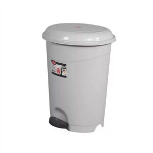 Szemetes kuka pedálos műanyag 22 literes szürke UP128-002 139247959 - Planet