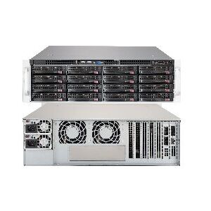 SUPERMICRO SuperChassis CSE-836BE1C-R1K03JBOD 3U, 16x3,5" hot-swap, 2x1000W