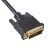 Akyga DVI-D apa - HDMI apa kábel, 3.0m, aranyozott, fekete - AK-AV-13 139248963