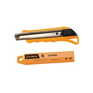 WORKSITE WT6079 Szike Készlet - 18mm Letörhető Penge + 10 Pótpenge 139251779 - Tapétavágó