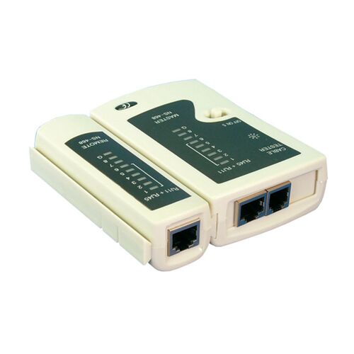 Tester de cablu pentru conectori RJ11, RJ12, RJ45 cu unitate de control la distanță