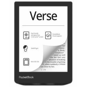 PocketBook Verse E-Reader mit E Ink Carta Bildschirm und Cloud Unterstützung - Pocketbook