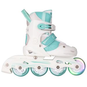 inSPORTline Tealero Gyermek Görkorcsolya - LED Világító Kerekekkel, Állítható Méret 139253783 - Görkorcsolyázás