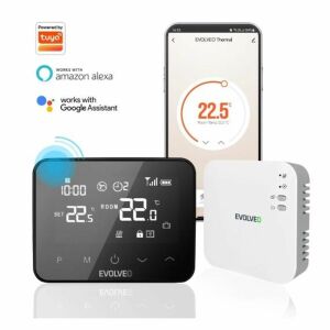 EVOLVEO Thermal Okos Termosztát - Vezeték Nélküli, Programozható 139254213 - Szobatermosztát