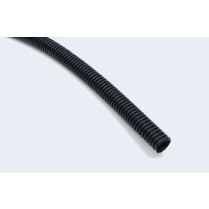 PA6 Műanyag Hullámos Cső - 6,7x10mm, Fekete, 50m - Kábelvédelem 139254521 - Gégecső