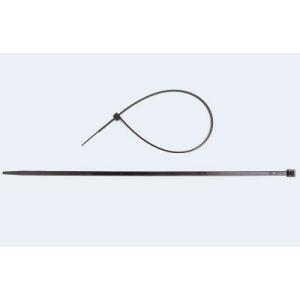 Nylon Kábelkötegelő / Kötöző - Fekete, 250x4,6mm