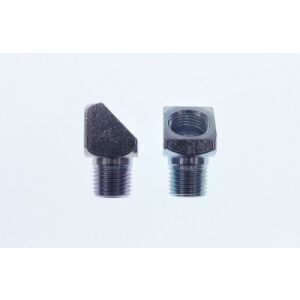 45°-os Kiemelő M8x1/M8x1 - Központi Kenéshez