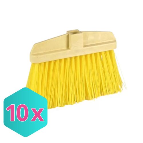 Kerti Műanyag Seprűfej - Erős Szálak, 10 db