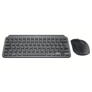 Logitech Mxkeys Mini Wireless Billentyűzet + Egér (Grafitszürke) - Német 139256502 - Logitech Egér