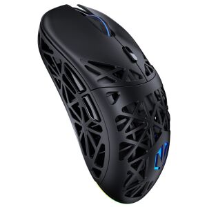 Endorfy LIV Bežični gaming miš - Crni, kosi pogled - Endorfy