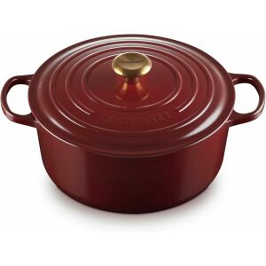 Le Creuset Signature kerek Öntöttvas Sütőtál 28cm - Bordó 139257591 - Le Creuset