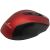 Side view of Bluestork M-WL-OFF75-RED Wireless Mouse, red and black