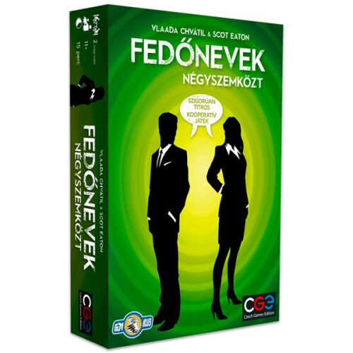 Fedőnevek Négyszemközt kooperatív társasjáték doboz - Társasjáték