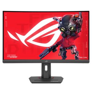 Asus ROG Strix XG27WCS 27 hüvelykes ívelt gaming monitor elölnézet - Számítógép és kiegészítő