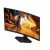 Monitor gaming curbat AOC C27G4ZXE de 27 inch care afișează acțiunea din joc