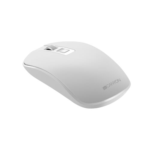 Canyon CNS-CMSW18PW Mouse Optic Wireless Albă Vedere 3/4