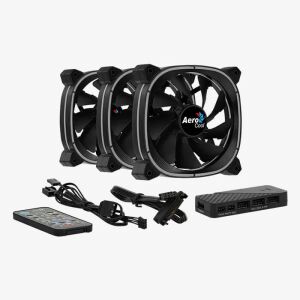 Aerocool Astro 12 Pro 120mm PWM rendszerhűtő (3db/csomag) 139268523 - Laptop rendszerhűtő