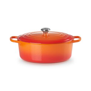 Le Creuset Signature 33cm Öntöttvas főzőedény - Narancssárga 139269957 - Le Creuset