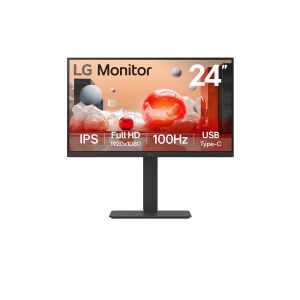 LG 24" 24BA650-B 16:9 FullHD IPS Monitor 100Hz - Fekete 139270058 - Monitor