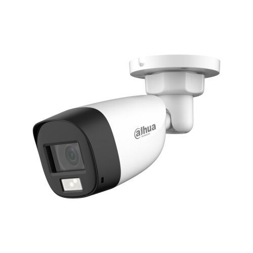 Dahua Smart Dual Light 5MP Аналогова Bullet камера, изглед под ъгъл
