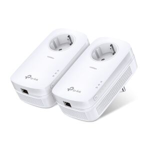 TP-Link TL-PA8010PKIT AV1300 Powerline Adapter Kit, vedere unghiulară - TP-Link Amplificatoare de semnal