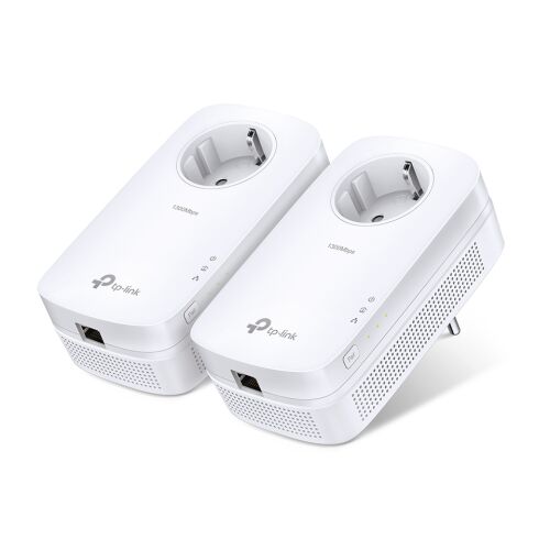 TP-Link TL-PA8010PKIT AV1300 Powerline Adapter Kit, schräge Ansicht