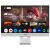 Front view of Asus ZenScreen Smart MS27UC 27-inch UHD Smart Monitor with Google TV interface