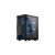 Angled view of Endorfy Ventum 200 ARGB Black PC Case with components