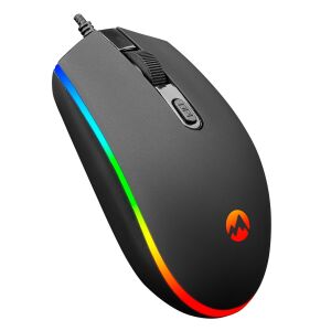 Everest SM-GX66 RGB USB Gaming Egér - Fekete